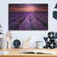 «Lavender Fields», art mural en métal, 24 po x 16 po-101653478