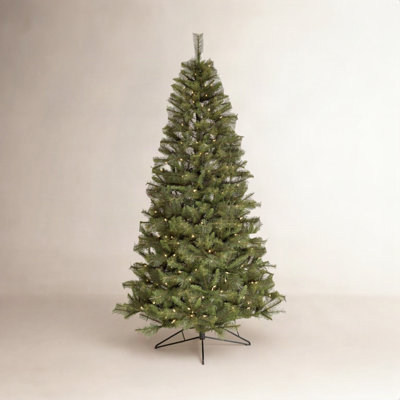Pre-Lit Half Christmas Tree