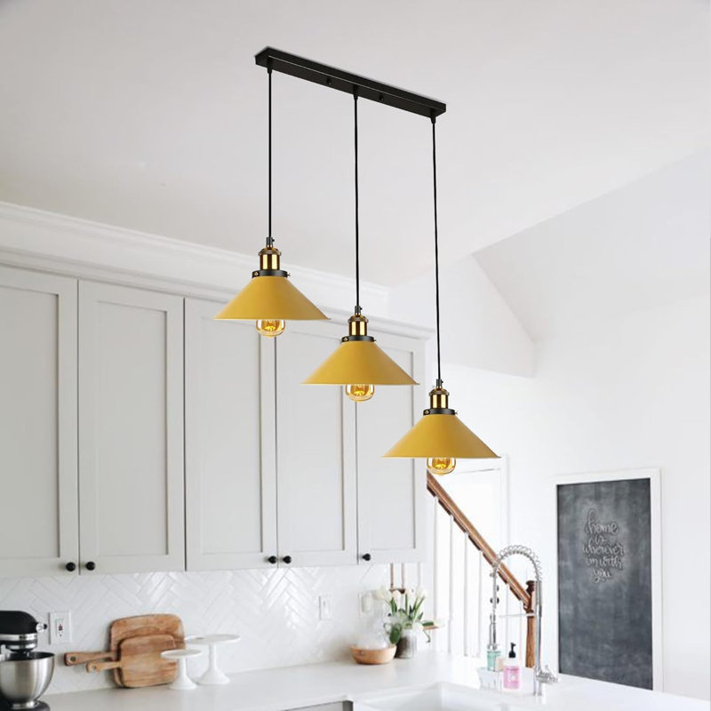 3 - Light Pendant, Yellow