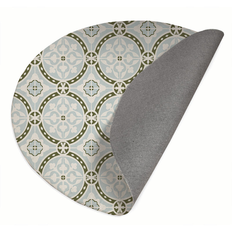 Aleah Outdoor Rug, Round 5'