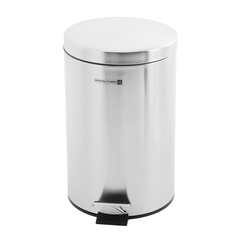 Steel Step On Rubbish Bin - 20L