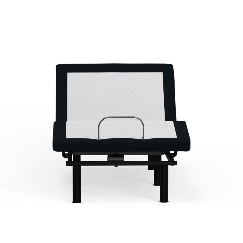 Metal Twin Xl Adjustable Base: Wireless Remote, Led Night Zero Gravity Base With Massage &