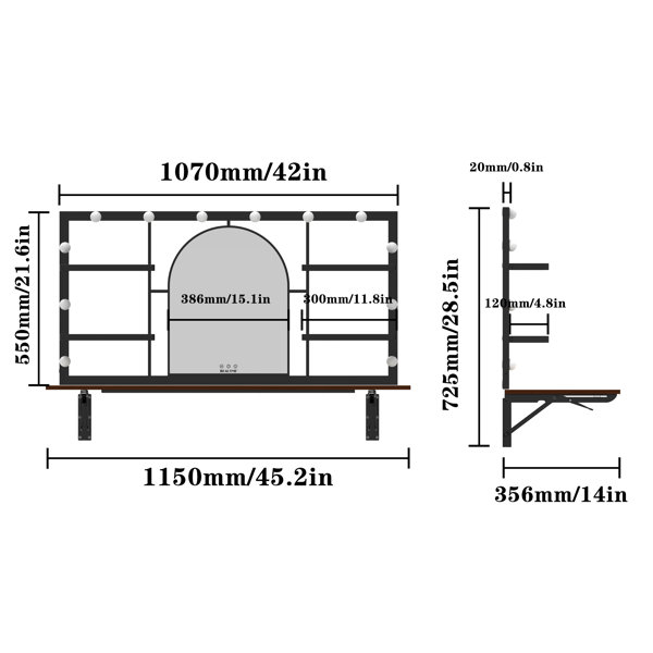 Dimensions du produit