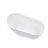 55.3" X 28.3" Freestanding Soaking Bathtub-86772437