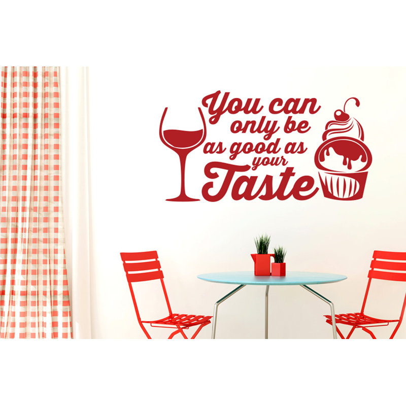 Wall Decal, Dark Red