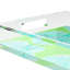 Hibiscus Acrylic Rectangle Decorative Tray-1426689131-1426889307