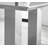 Edzard Double Pedestal High Gloss Dining Table Set with 6 Luxury Faux Leather Dining Chairs-1181369905