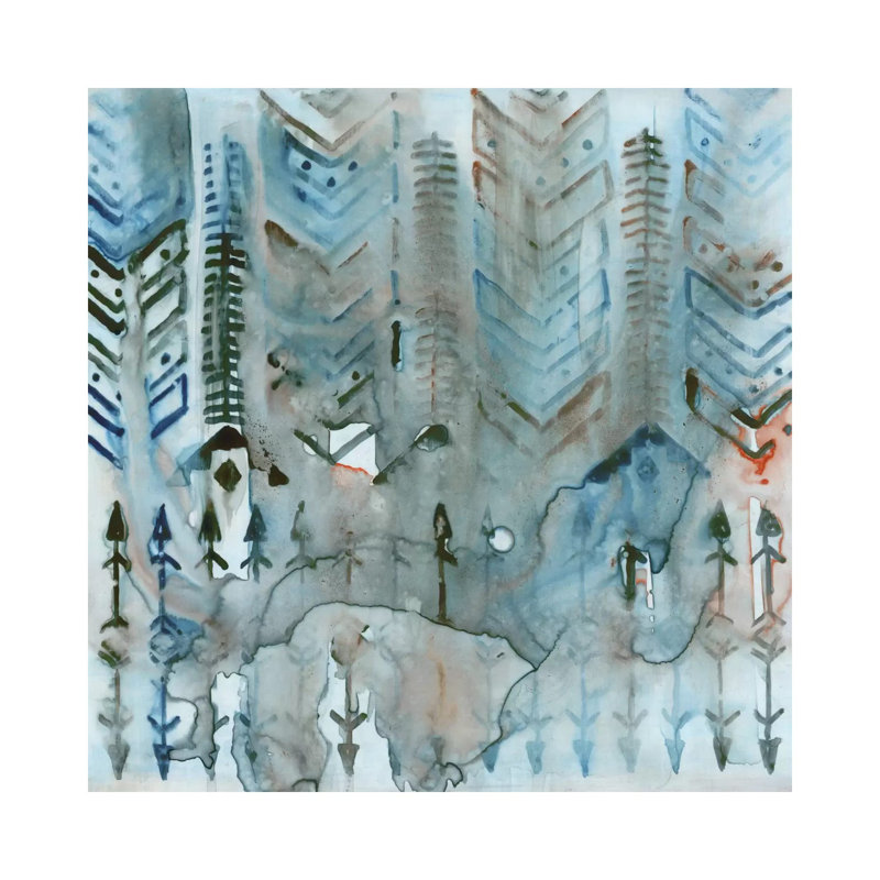 Mezzoteal II 1 Piece Wrapped Canvas Painting, 30.48 cm H x 30.48 cm W