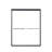 Frameless Double Sliding Shower Door-123847736