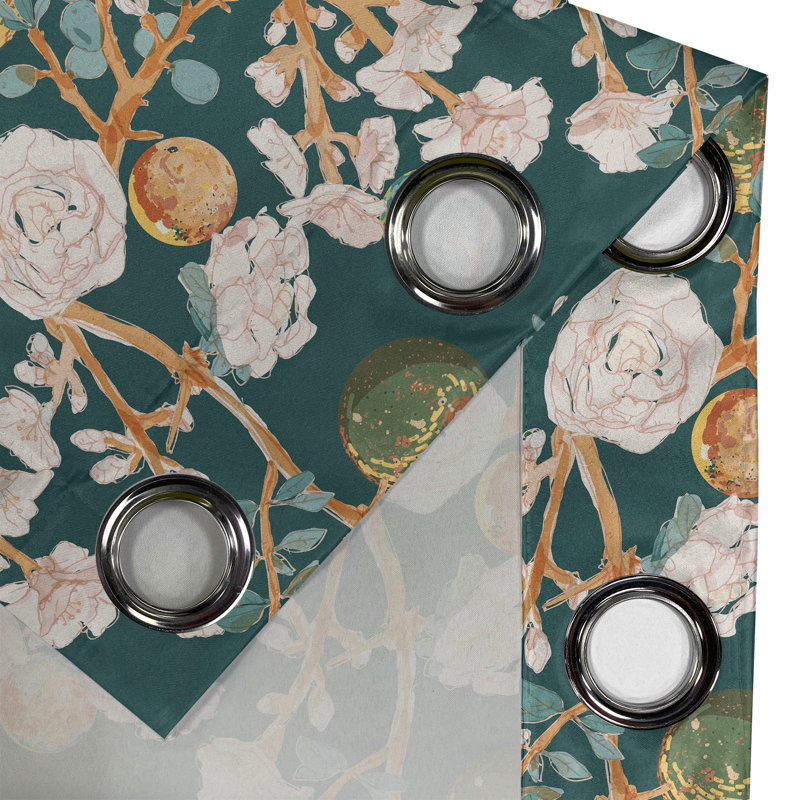 Semi Sheer Curtain Pair