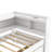 L-shaped Bookcases Bed with Two Drawers-233342533-233342534