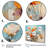 " Orange Blue Cactus Representation "-207467154-207467157