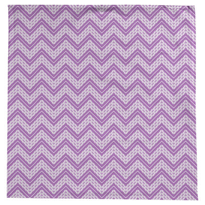 Stephenie Classic Hand Drawn Chevrons Tablecloth