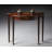 Joanne 36" W Demilune Console Table, Cherry