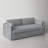 Niana Sleeper Sofa Bed In Dawn Grey