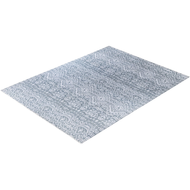 Overdyed One-of-a-Kind 9' 1" X 12' 0" Hand Knotted Area Rug