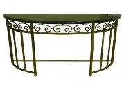 Living Room 55'' Marble Top Console Table