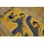 Tapis chinois antique à motif pilier