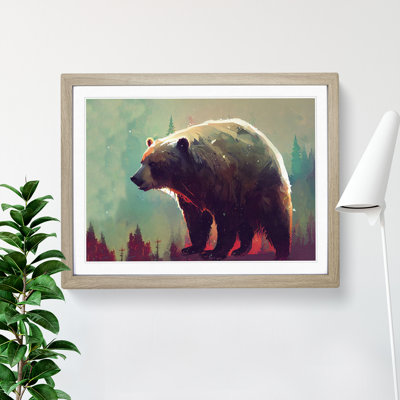 Bear - Framed Print