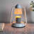 Candle Warmer Lamp Dimmable Timer Function High Stability Non-Slip Safe to Use Desktop Metal Wax Melting Warmer Lamp