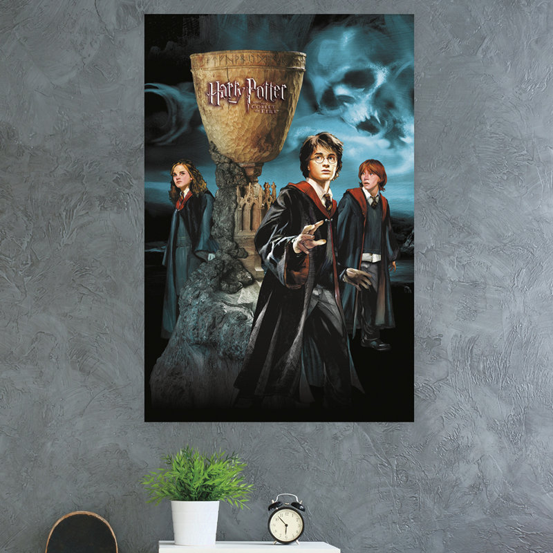 Impression sur papier 4 groupes harry potter