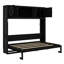 Grand lit escamotable avec commode avec tablette de rangement et porte intégrée, commode escamotable escamotable horizontale escamotable-1617876927