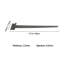 3Pcs 180-Degree Heavy-Duty T-Hinges