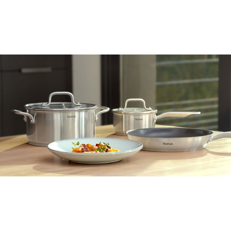 Stainless Steel Non-Stick Skillet