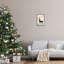 Giclée rustique encadrée de cerfs d'hiver, design par Hannah Moren-112645644-112645645