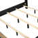 Alfons Solid Wood Panel Bed