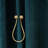 Magnetic Earpiece-Shaped Curtain Tiebacks 2 Pcs-32314086