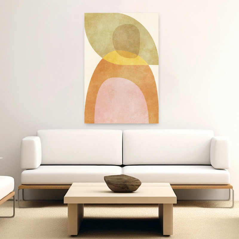 Art contemporain, art contemporain abstrait, H 60 po x l 40 po