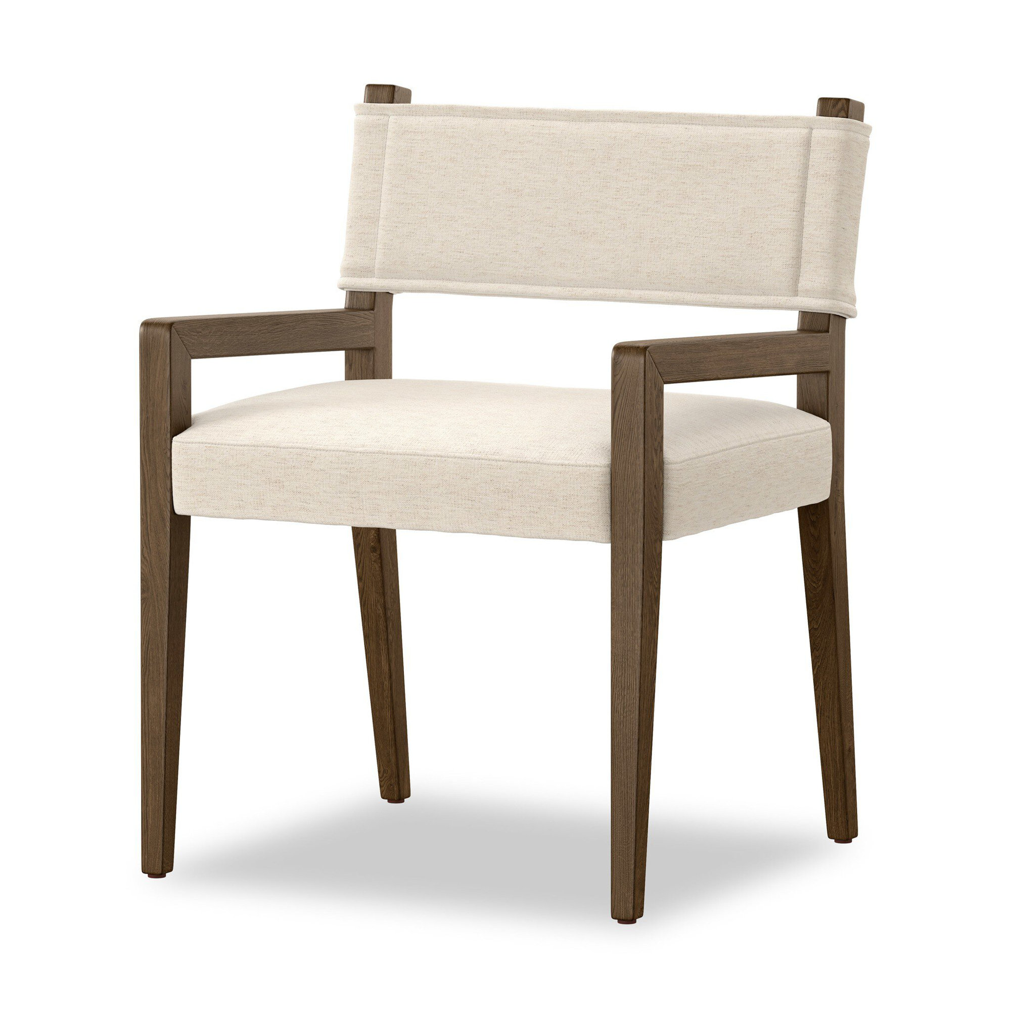 Lorretta Arm Chair, Crypton Nomad Snow, Amber Ash