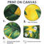 Cloise Green Tropical Safari Leaves II - feuilles, art mural-400897419-400897422-400897456