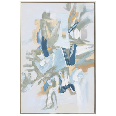 Closure, art encadré - bleu