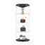 Vitrine en verre avec 4 tablettes