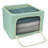 Storage Box With Window  Teal - 2 Pack
