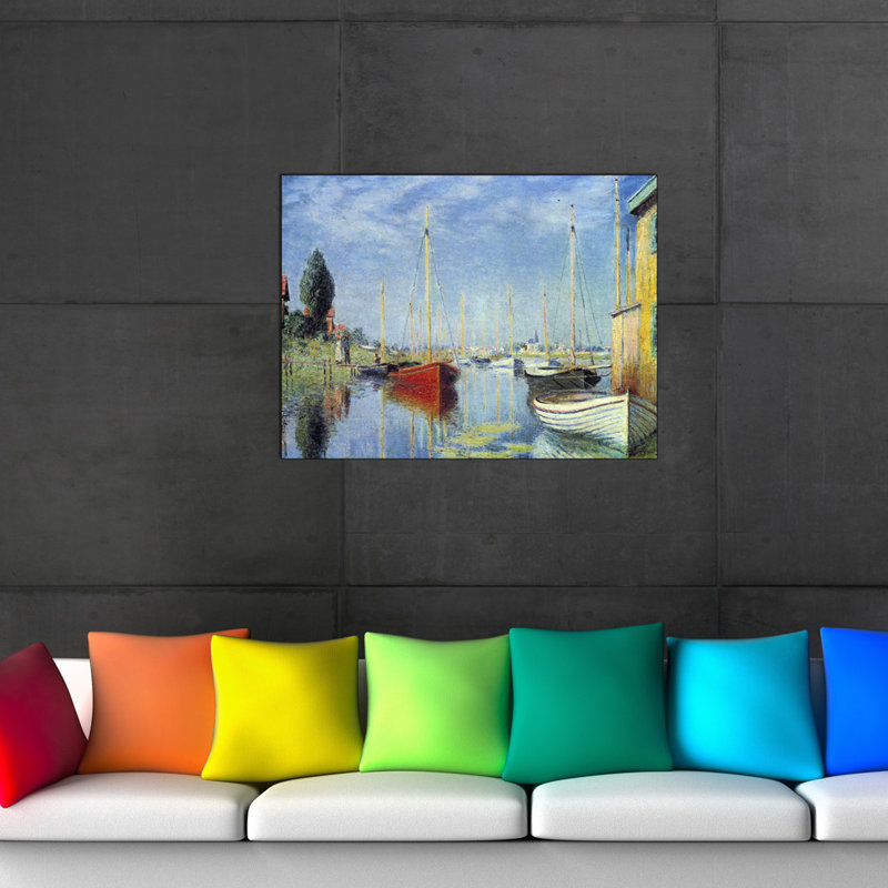Claude Monet - Wrapped Canvas Painting, 60cm H x 80cm W x 1.8cm D