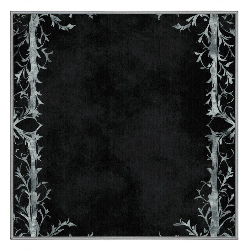 Nebula Vine Rug, Square 3'