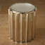 Fluted Column Table-Nickel-12342895