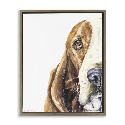 «Cute Basset Hound» par George Dyachenko pwp-227