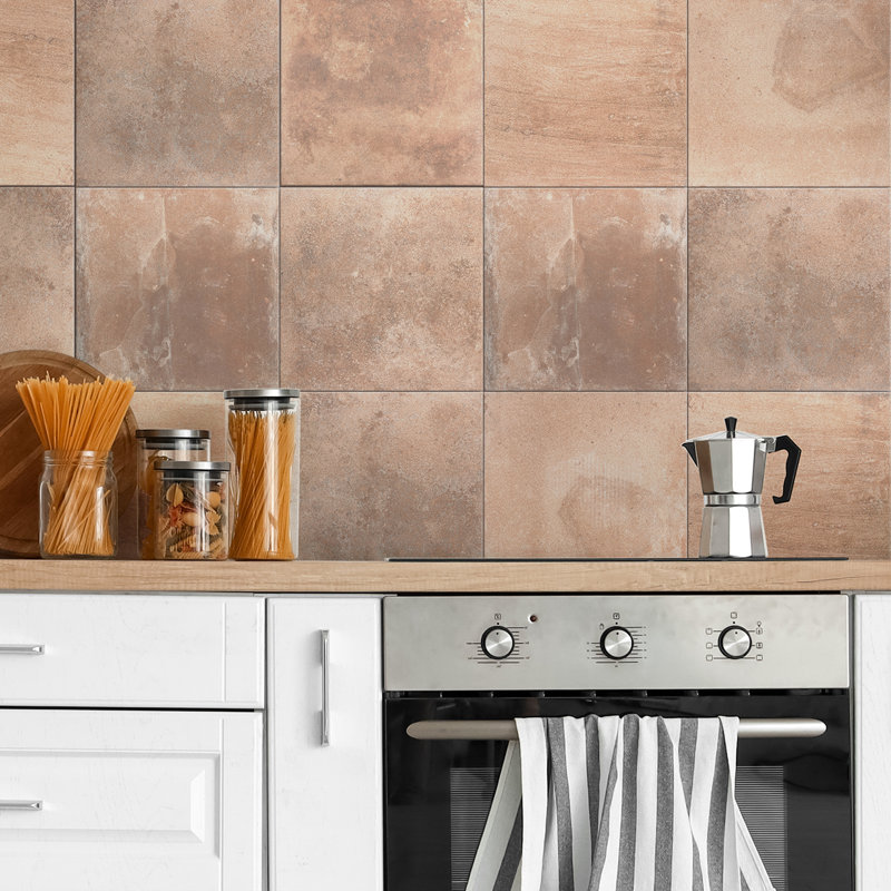 Americana Boston 14 In. X 14 In. Porcelain Terra Cotta Wall & Floor Tile