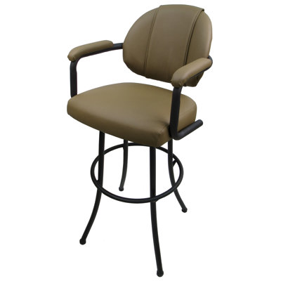 Mecos Swivel Upholstered Counter Stool