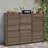 Latitude Run® Doerfler 47.6'' W Water Resistant Cabinet Deck Box in Brown