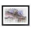 Brooklyn Bridge at Night - Picture Frame Graphic Art Print-56734983-56734986