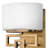 Lanza 1-Light Wall Sconce-445075071-445075329