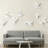 Modern Flying Birds Wall Art Decoration 5-piece Set 3D Suspended Bird Wall Decoration Set-1822144124