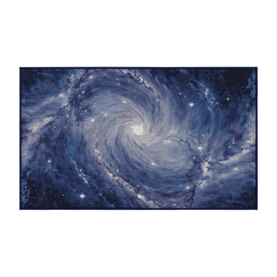 Silky Soft Plush Purple Area Rug