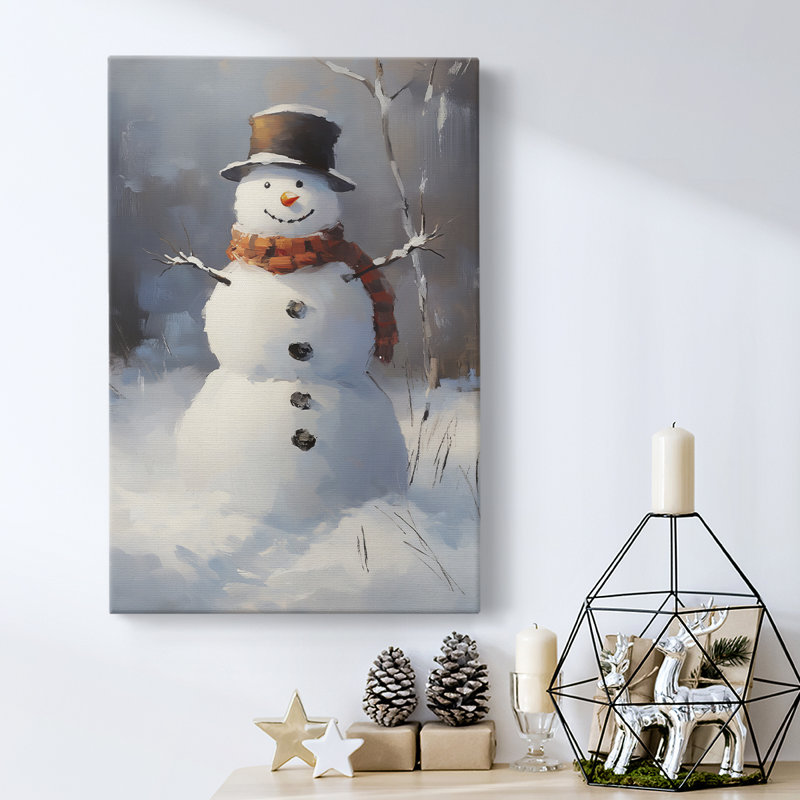 Art des Fêtes de Noël - Toile tendue avec châssis - Série 2-LXI, H 36 po x l 24 po