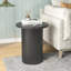 Pedestal Wood Round End Table-486130815